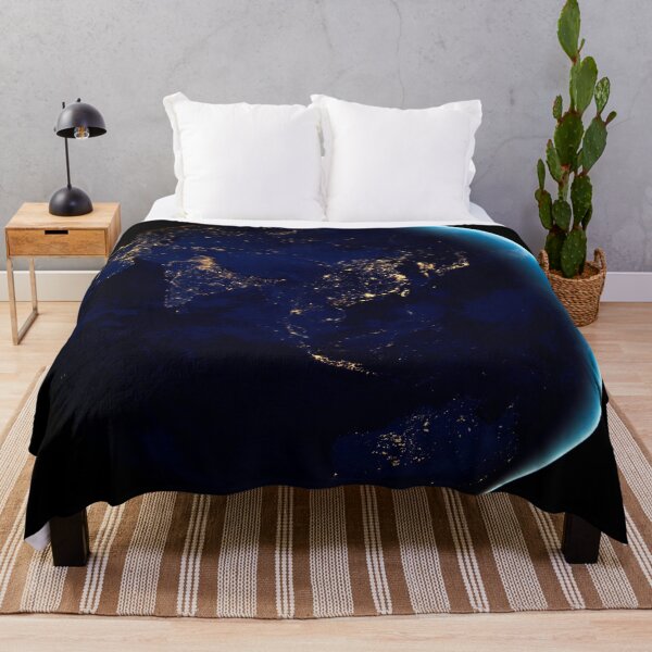 Item preview, Blue Planet Asia and Australia at night designed and sold by Jiksy.