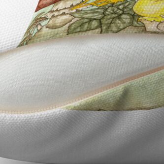 Alternate view of Cowslips Throw Pillow