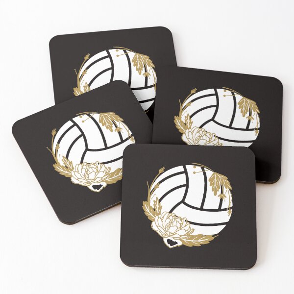 Item preview, Volleyball Ball Sports Flower Team Coach Beach Volleyball designed and sold by TomGiantDesigns.