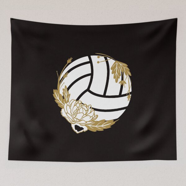 Item preview, Volleyball Ball Sports Flower Team Coach Beach Volleyball designed and sold by TomGiantDesigns.