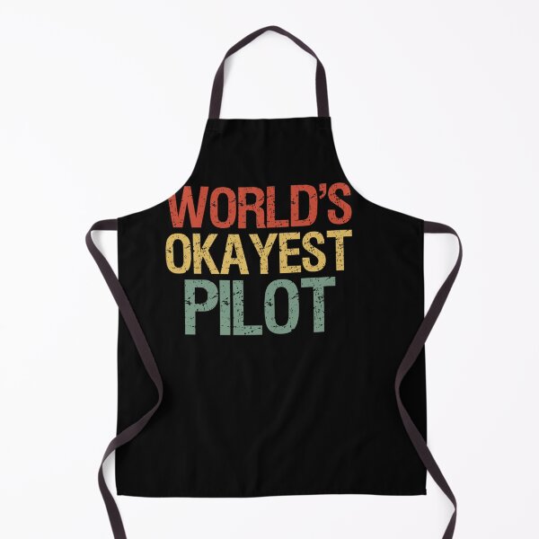 Item preview, VINTAGE RETRO FUNNY PILOT WORLD OKAYEST PILOT designed and sold by sobriowslen.