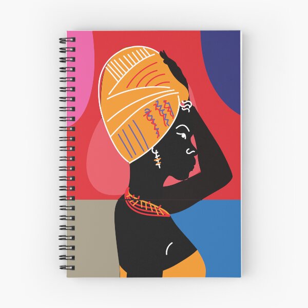 Item preview, African Woman Painting, African Girl Art, Abstract Figure Art, African Abstract Painting designed and sold by KARTICK DUTTA.