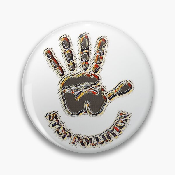 Item preview, STOP POLLUTION designed and sold by W+S Designs.