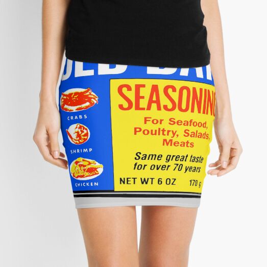 Old Bay Can Mini Skirt