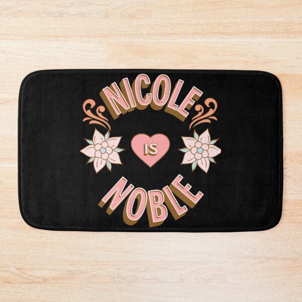 Item preview, Nicole is Noble - First Names - Birthday Gifts - Alliteration Fans designed and sold by epicthoughts.
