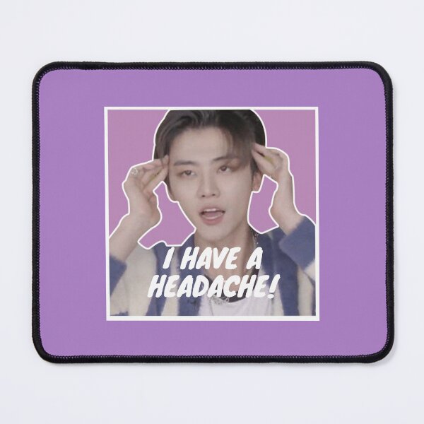 Item preview, NCT Dream Jaemin 'i have a headache' Meme designed and sold by LunarKatShop.