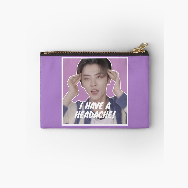 Item preview, NCT Dream Jaemin 'i have a headache' Meme  designed and sold by LunarKatShop.