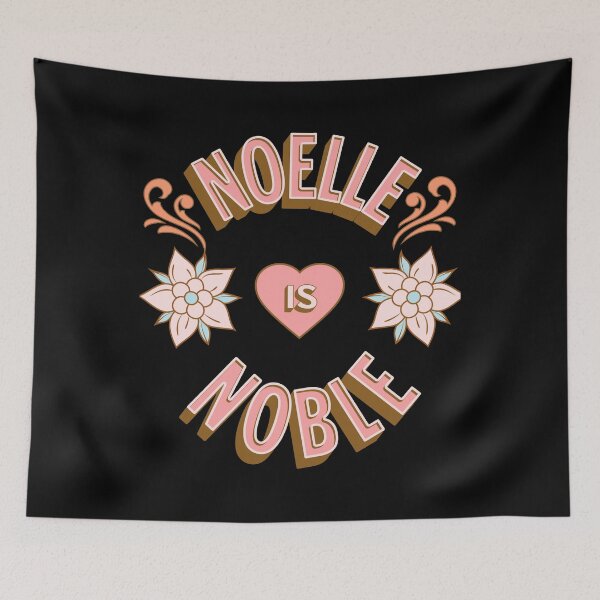 Item preview, Noelle is Noble - First Names - Birthday Gifts - Alliteration Fans designed and sold by epicthoughts.
