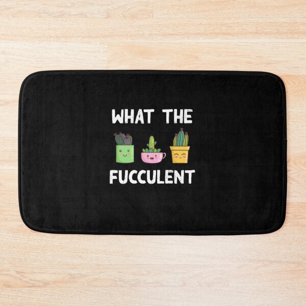 Item preview, What the Fucculent Succulent Cactus Pun Funny Gift Plant Mom designed and sold by LegOlenve.