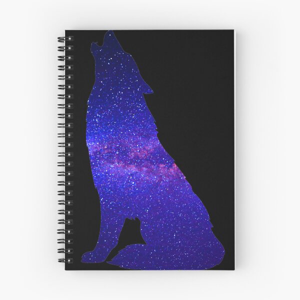 Item preview, Vibrant Violet Galaxy Lone Wolf Howl designed and sold by MMwolfdogden.
