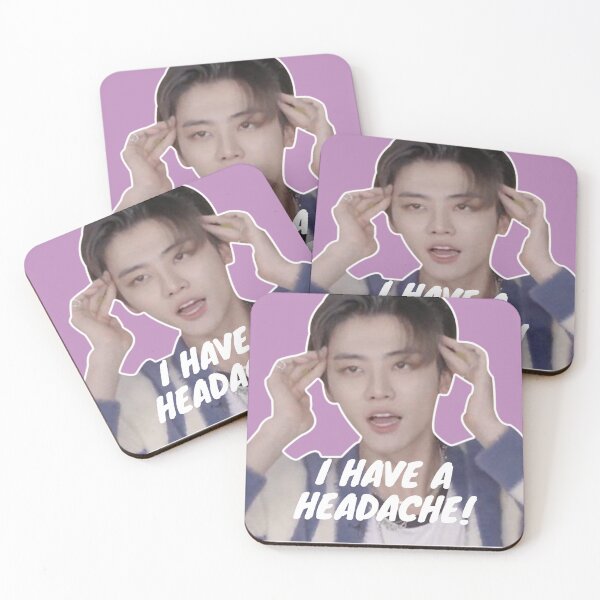 Item preview, NCT Dream Jaemin 'i have a headache' Meme  designed and sold by LunarKatShop.