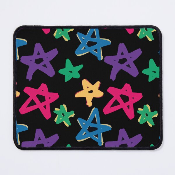Item preview, Scribble Stars on Black designed and sold by unclestich.