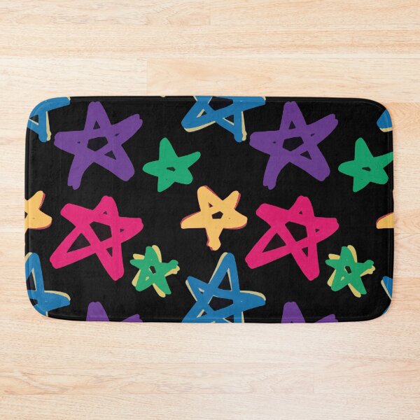Item preview, Scribble Stars on Black designed and sold by unclestich.