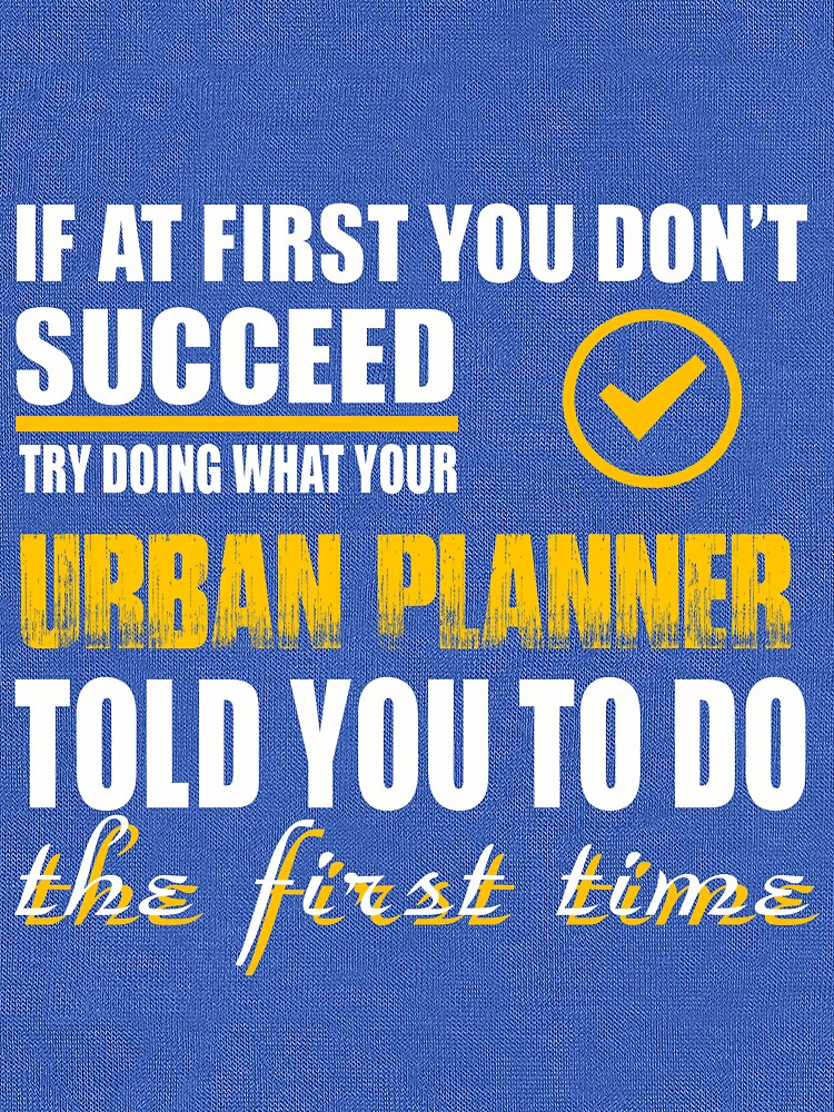 urban planner t shirt