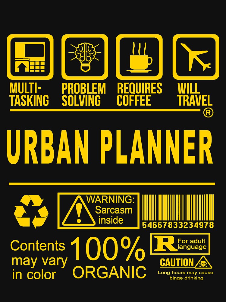 urban planner t shirt