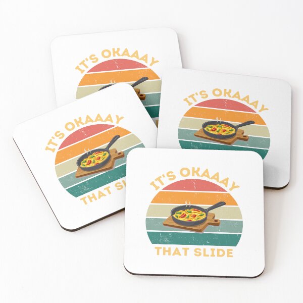 Item preview, It's okay omelette that slide, Dad puns designed and sold by Cheerful Designs.