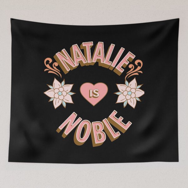 Item preview, Natalie is Noble - First Names - Birthday Gifts - Alliteration Fans designed and sold by epicthoughts.