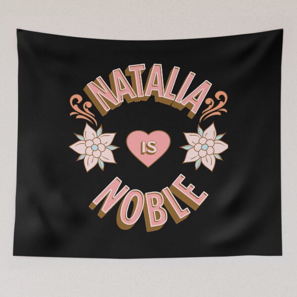 Item preview, Natalia is Noble - First Names - Birthday Gifts - Alliteration Fans designed and sold by epicthoughts.