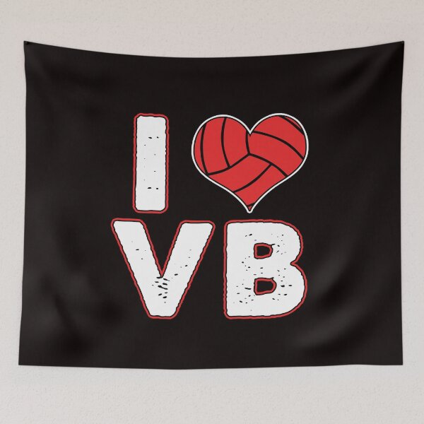 Item preview, Love Heart Volleyball Player Ball Sports Coach Team Setter designed and sold by TomGiantDesigns.