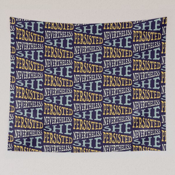 Item preview, Nevertheless She Persisted designed and sold by Indivisible.