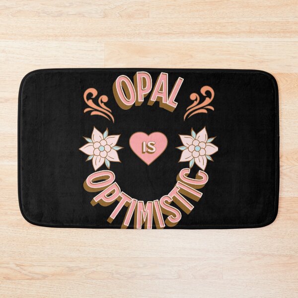 Item preview, Opal is Optimistic - First Names - Birthday Gifts - Alliteration Fans designed and sold by epicthoughts.
