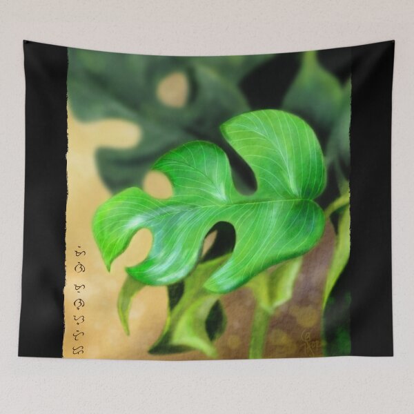 Item preview, Mini Monstera - Black designed and sold by ThorReyes.