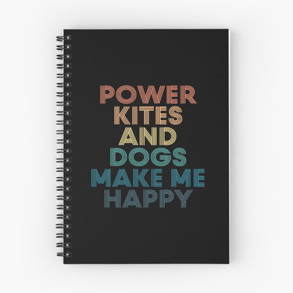 Item preview, Power Kites And Dogs Make Me Happy- Gift for Power Kites & Dogs Fans designed and sold by kindxinn.