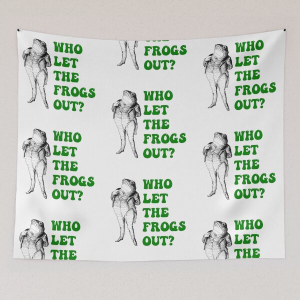 Item preview, Vintage Gentleman Frog | Who Let the Frogs Out? designed and sold by SomeDesignThing.