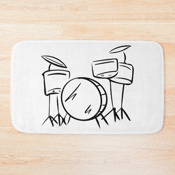 Item preview, Drums Line Art - Minimalist designed and sold by Lineart-Arts.