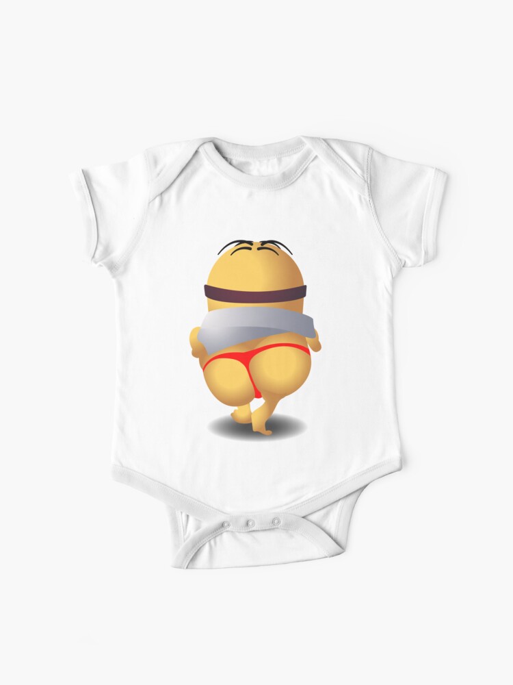 Minions - Big Thongs Poppin' Baby One-Piece for Sale by deancoledesign