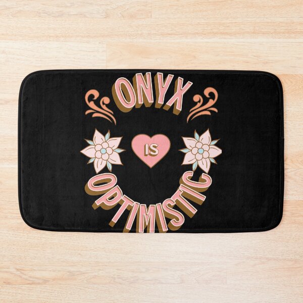 Item preview, Onyx is Optimistic - First Names - Birthday Gifts - Alliteration Fans designed and sold by epicthoughts.