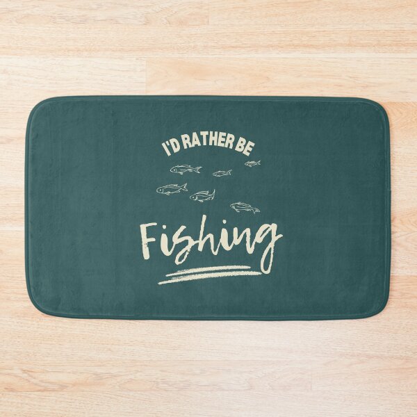 Item preview, I'd rather be Fishing. Trending Mixed Fonds  designed and sold by GEM STYLE.
