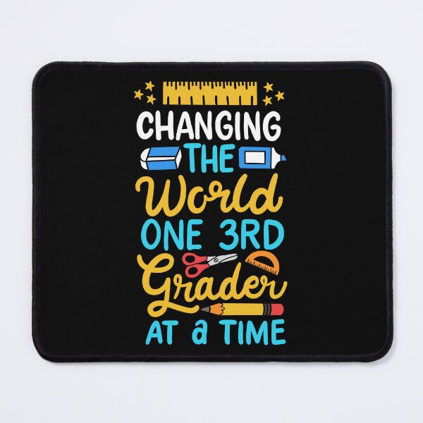 Item preview, Changing The World Gift For 3rd Grade School Teacher designed and sold by haselshirt.