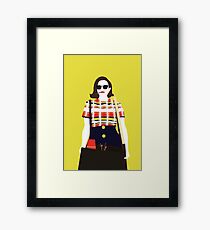 Peggy Olson Mad Men Framed Print