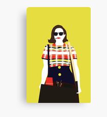 Peggy Olson Mad Men Leinwanddruck