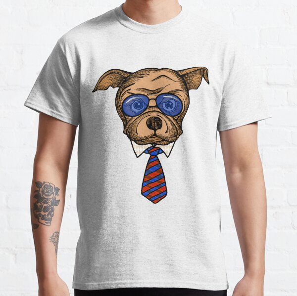 chien T-shirt classique