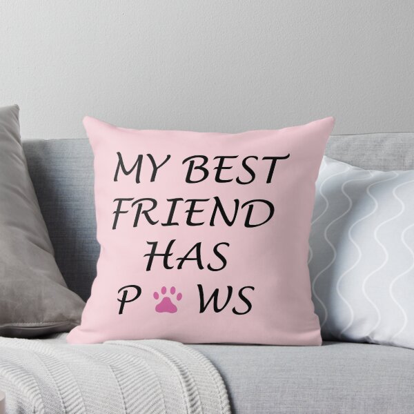 Item preview, My best friend has paws  designed and sold by mixtape80.