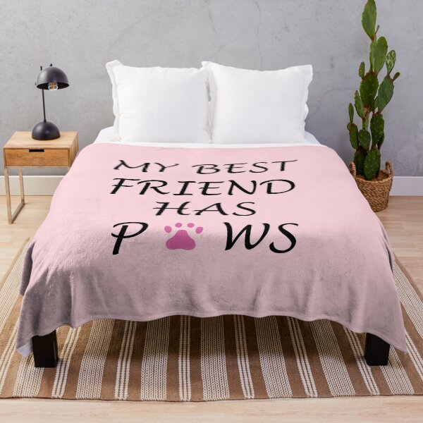 Item preview, My best friend has paws  designed and sold by mixtape80.