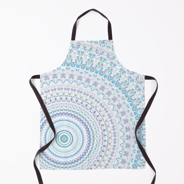 Item preview, Pastel Geo Scatter Mandala designed and sold by Kelly Dietrich Mandala & Fractal Art.