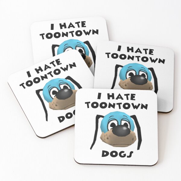 Item preview, I Hate Toontown Dogs designed and sold by TooningAround.