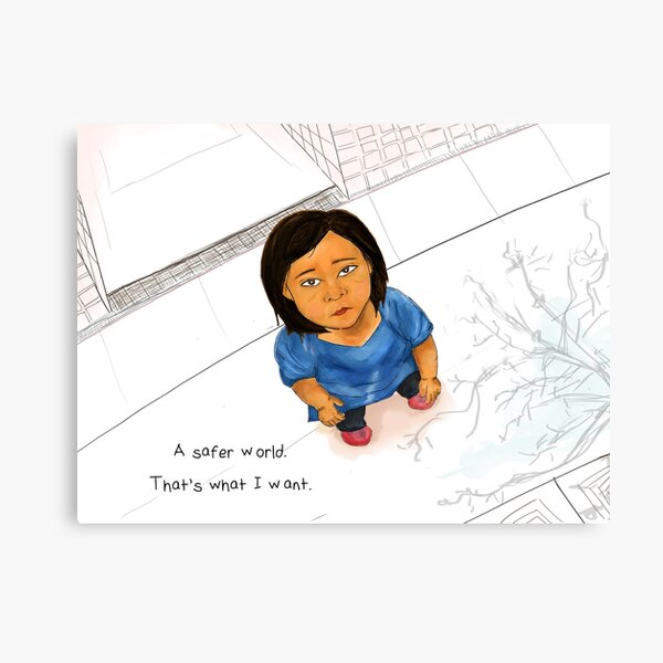 A Safer World Canvas Print