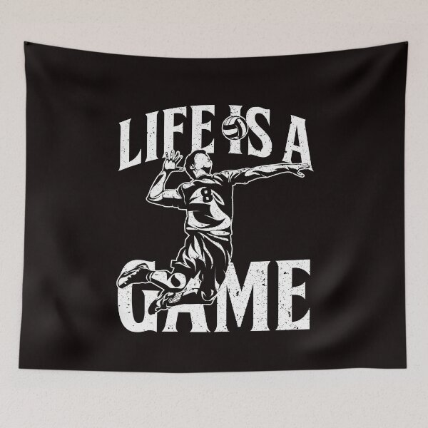 Item preview, Life Volleyball Game Ball Sports Beach Volleyball Setter designed and sold by TomGiantDesigns.