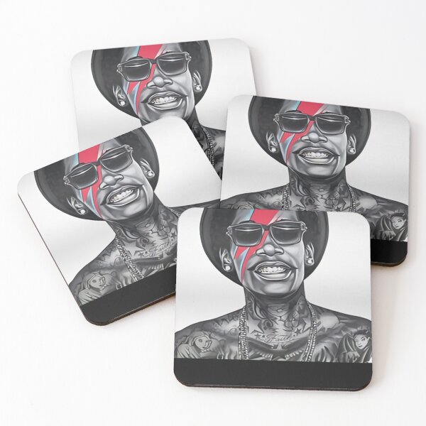 Item preview, BLACK AND WHITE PHOTOGRAPH RAPPER WIZ  designed and sold by beierymzerva.