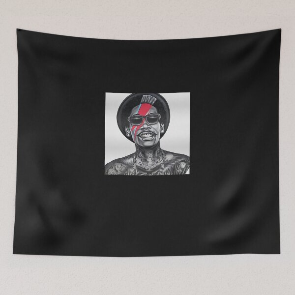 Item preview, BLACK AND WHITE PHOTOGRAPH RAPPER WIZ  designed and sold by beierymzerva.