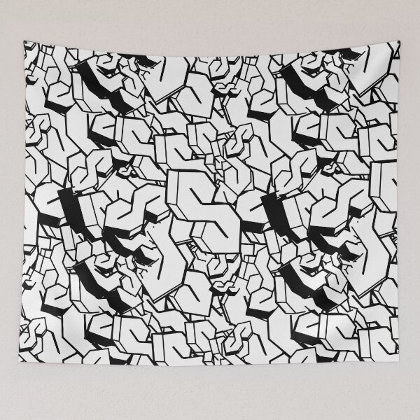 Item preview, Universal Cool S Seamless Pattern designed and sold by SquibTheory.