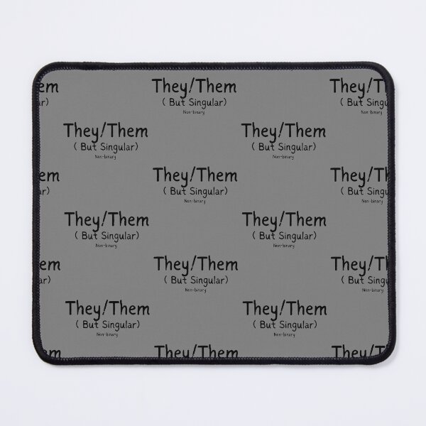 Item preview, They them but singular non-binary  designed and sold by system51.