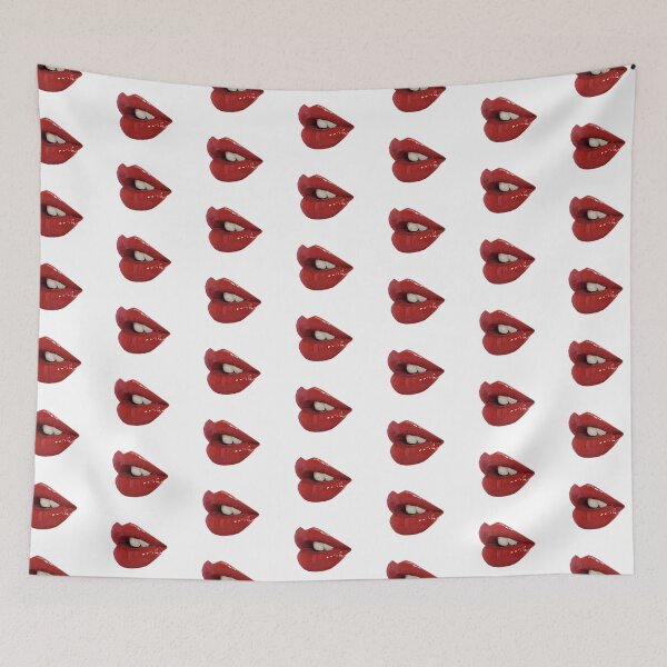 Item preview, Red Glossy Lips designed and sold by zarabukhari.
