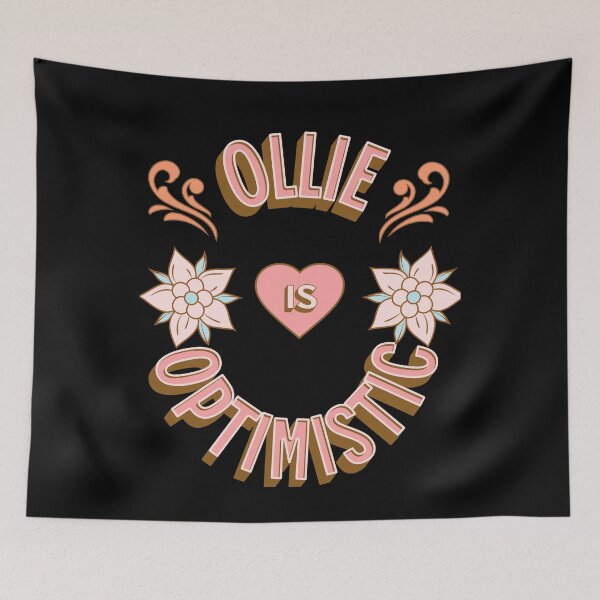 Item preview, Ollie is Optimistic - First Names - Birthday Gifts - Alliteration Fans designed and sold by epicthoughts.