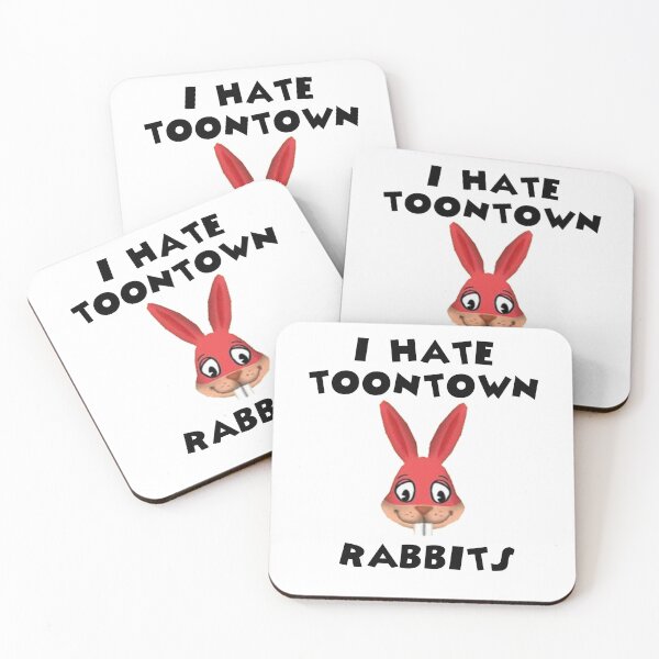 Item preview, I Hate Toontown Rabbits designed and sold by TooningAround.
