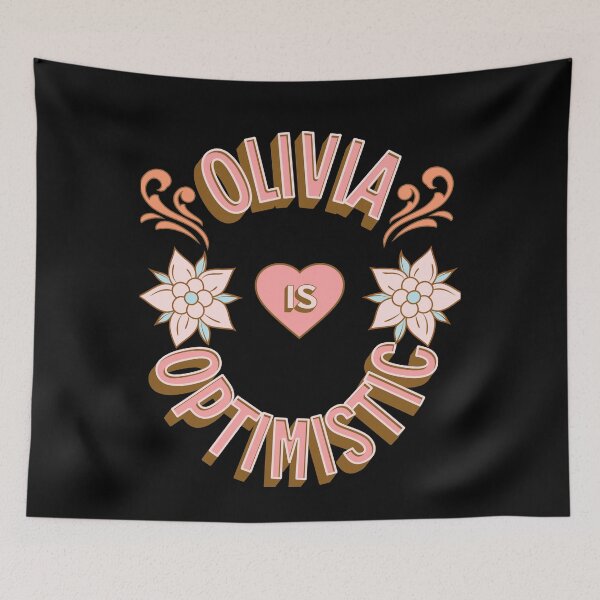 Item preview, Olivia is Optimistic - First Names - Birthday Gifts - Alliteration Fans designed and sold by epicthoughts.